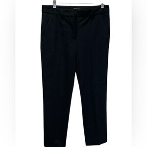 Derek Lam Black Cropped Women's Pants 62 %Lana  34 % poliamide